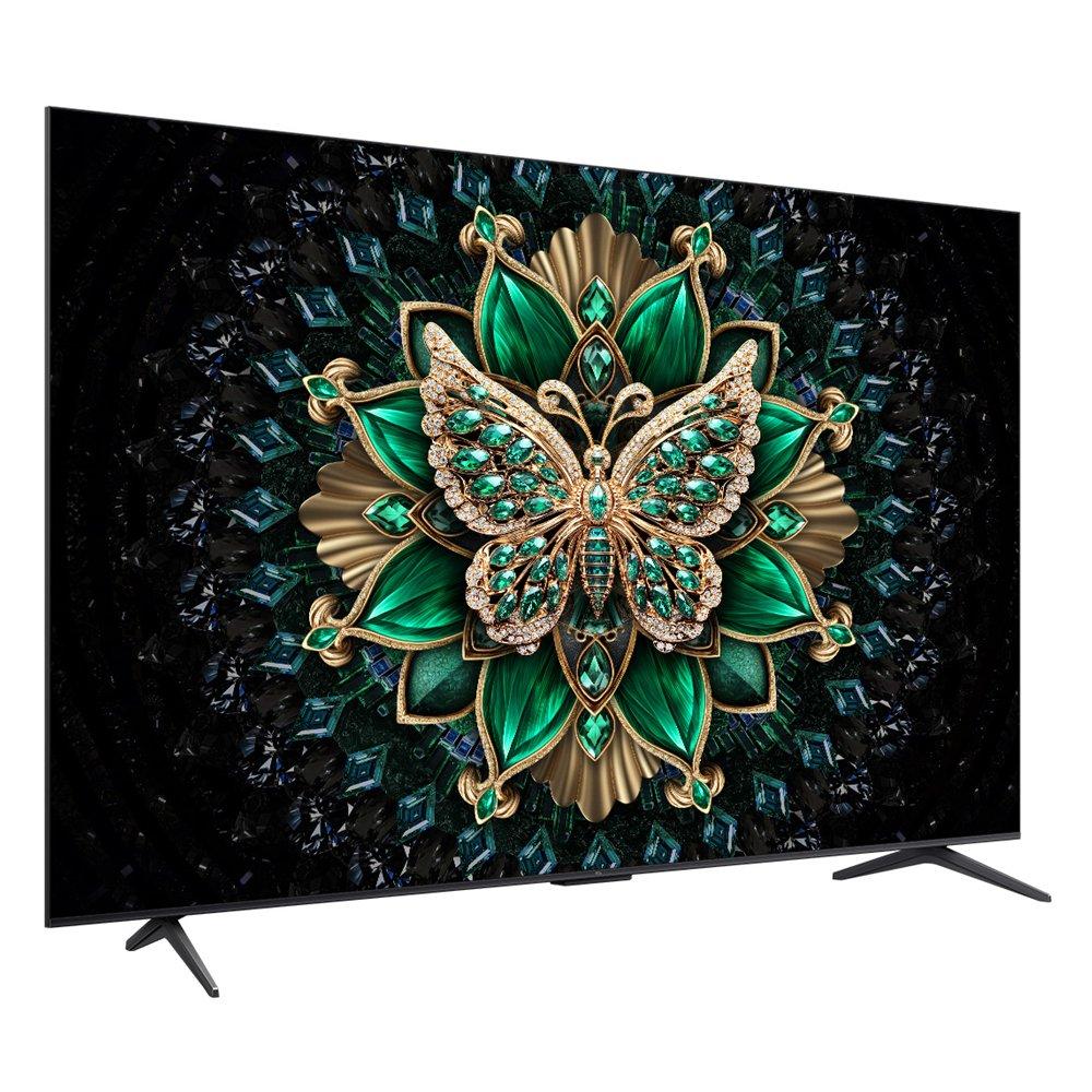 TCL 55C6K, 55-inch 4K Mini LED Google TV – 144Hz, Dolby Vision IQ, Gaming Ready – Black