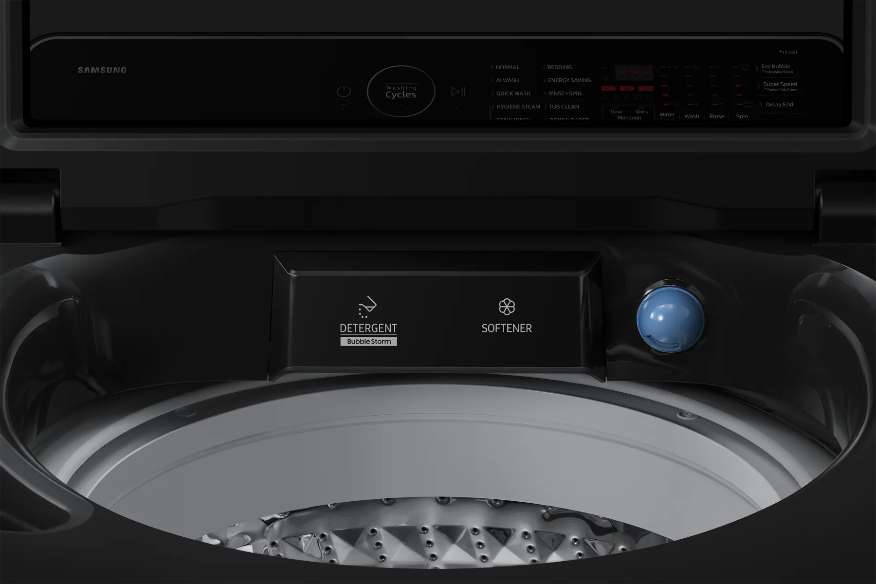 Samsung Washer TPL 11 Kg - Black Caviar