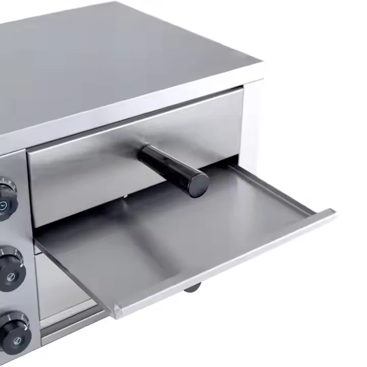 KKF, Double Tray Stainless Steel Electric Pizza Oven