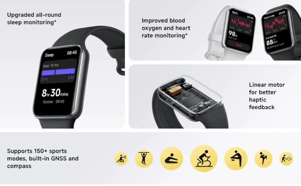 Xiaomi Smart Band 9 Pro Obsidian - Black