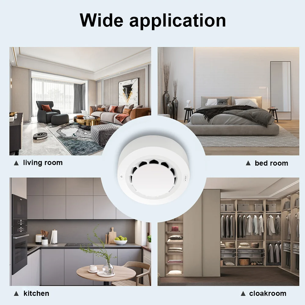 Gopeta, Tuya WIFI Smoke Sensor