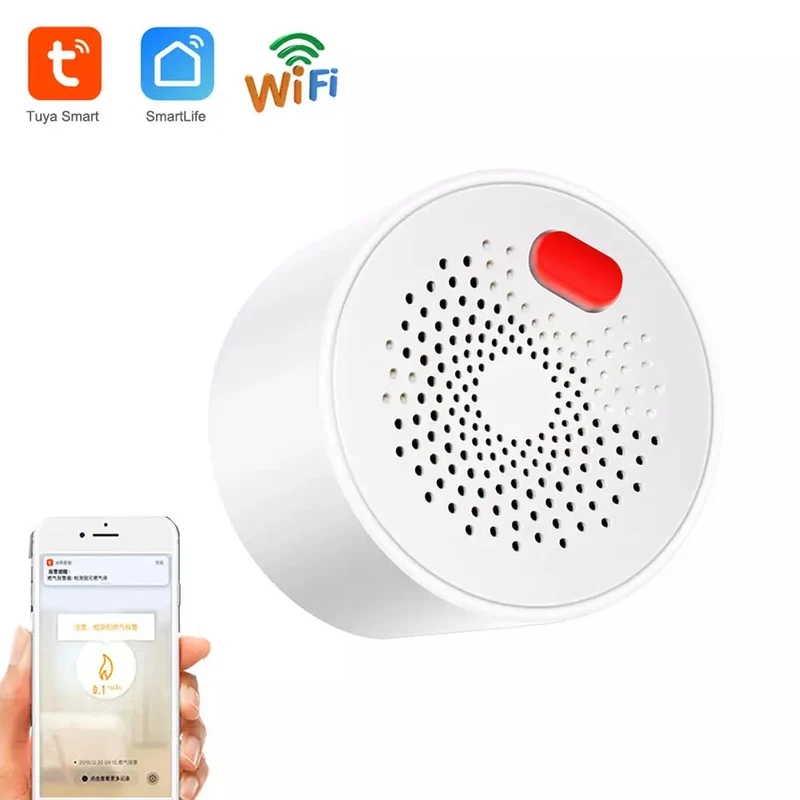 Gopeta, Smart WiFi Gas Leak Sensor – 220V AC Plug-In