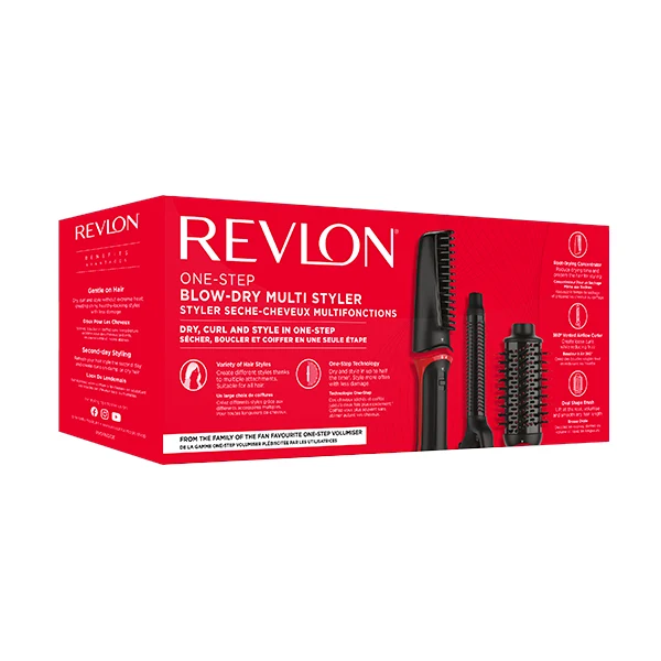 Revlon, One-Step Blow Dry Multi Styler – 3-in-1 Dryer, Volumiser & Curler with Ionic Ceramic