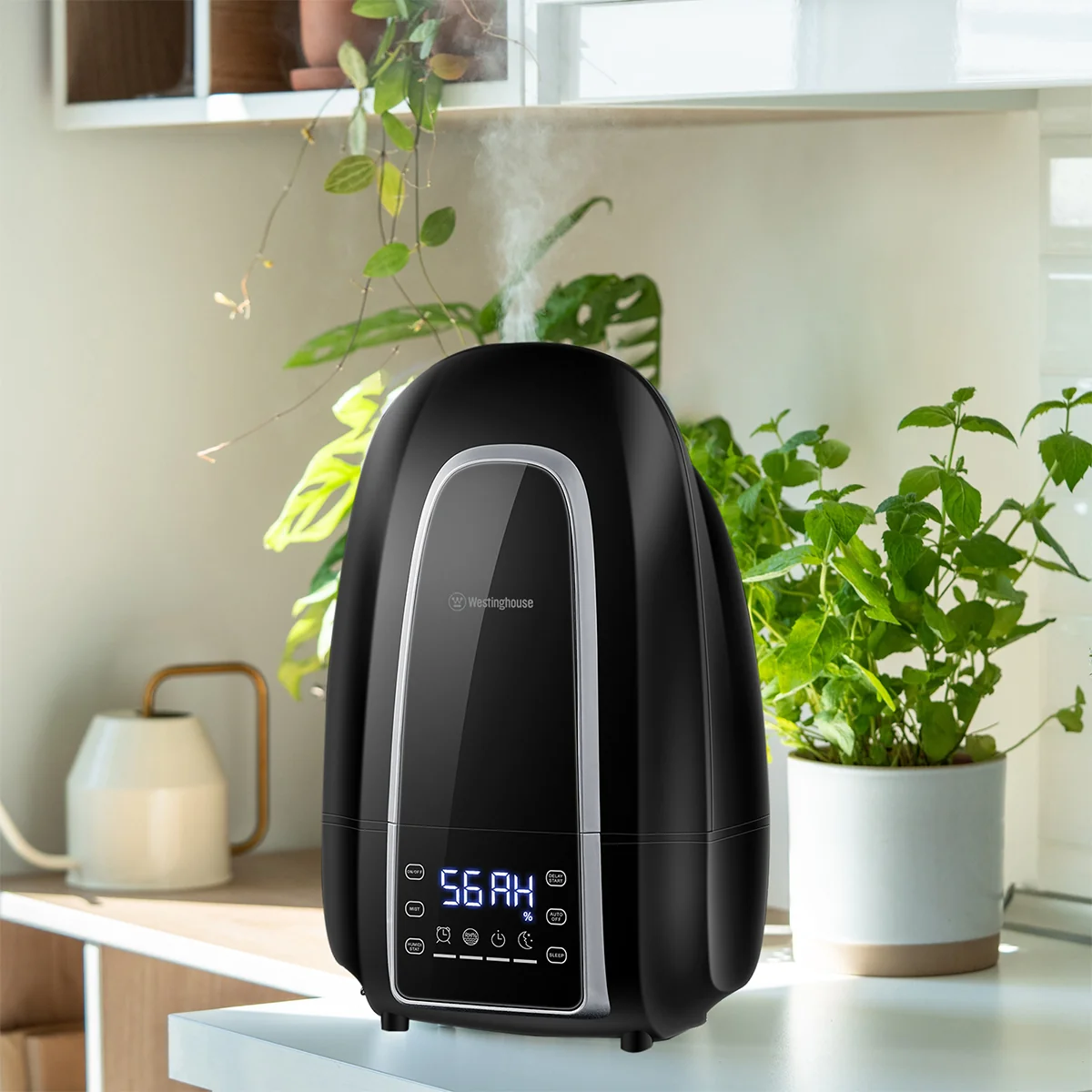 Westinghouse, Digital Cool Mist Ultrasonic Air Humidifier 5.6L with Smart Humidity Control