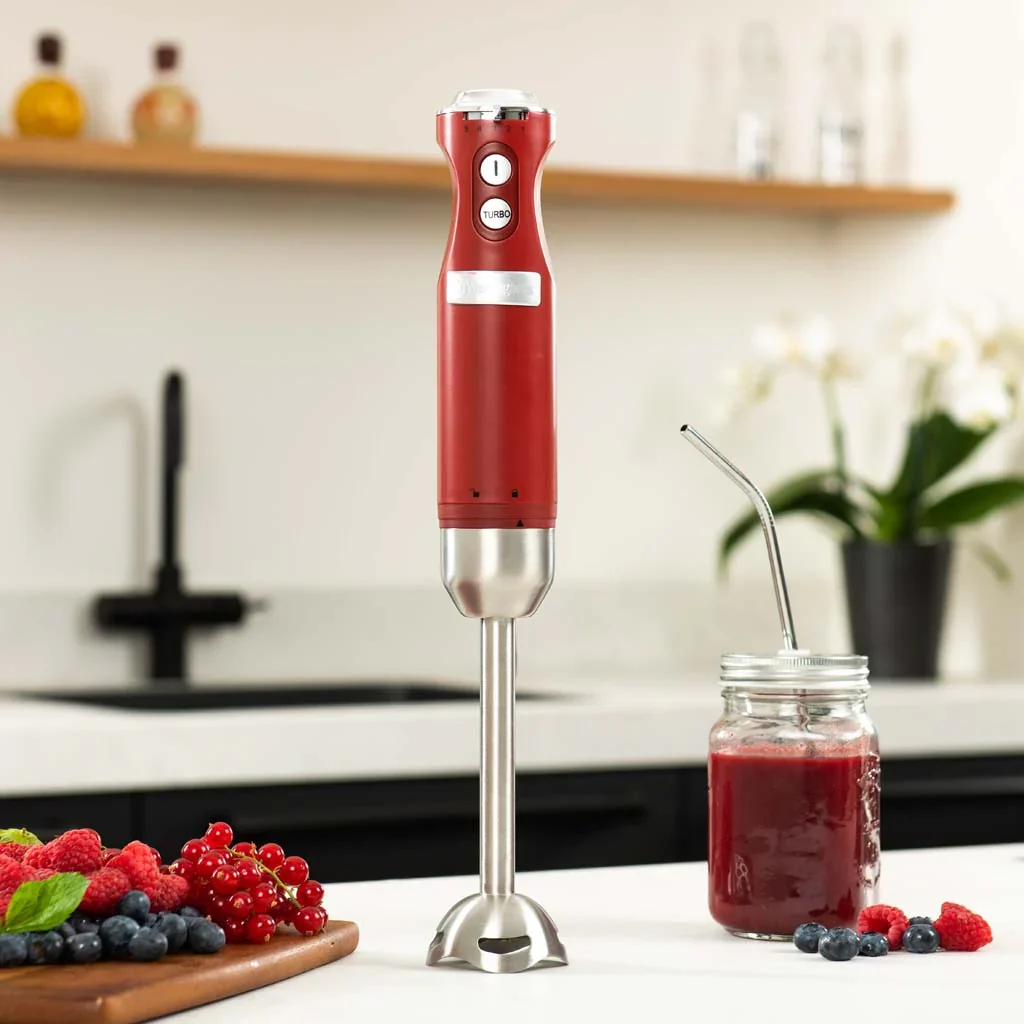 Westinghouse Retro Hand Blender with 5-Speed Control & Turbo Function (400W)