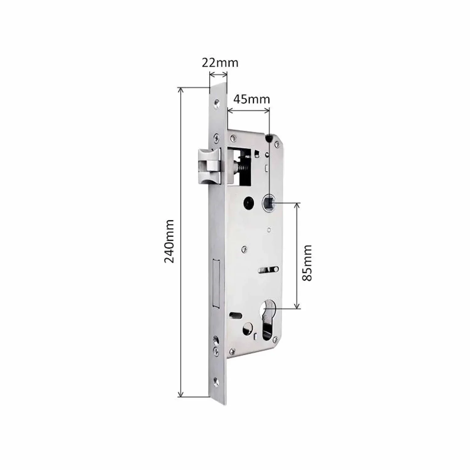 Smart Lock Intelligent Door Lock with Tuya App – Fingerprint, PIN & Card Lock for Wooden Doors