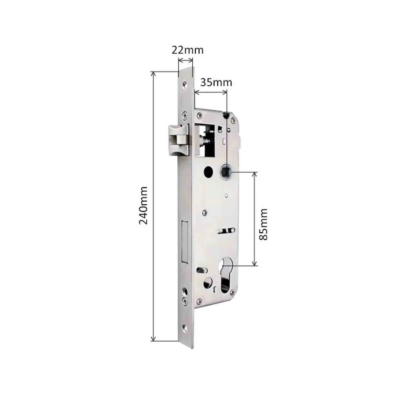 Smart Lock Intelligent Door Lock with Tuya App – Wi-Fi, Fingerprint & PIN for Aluminum Doors