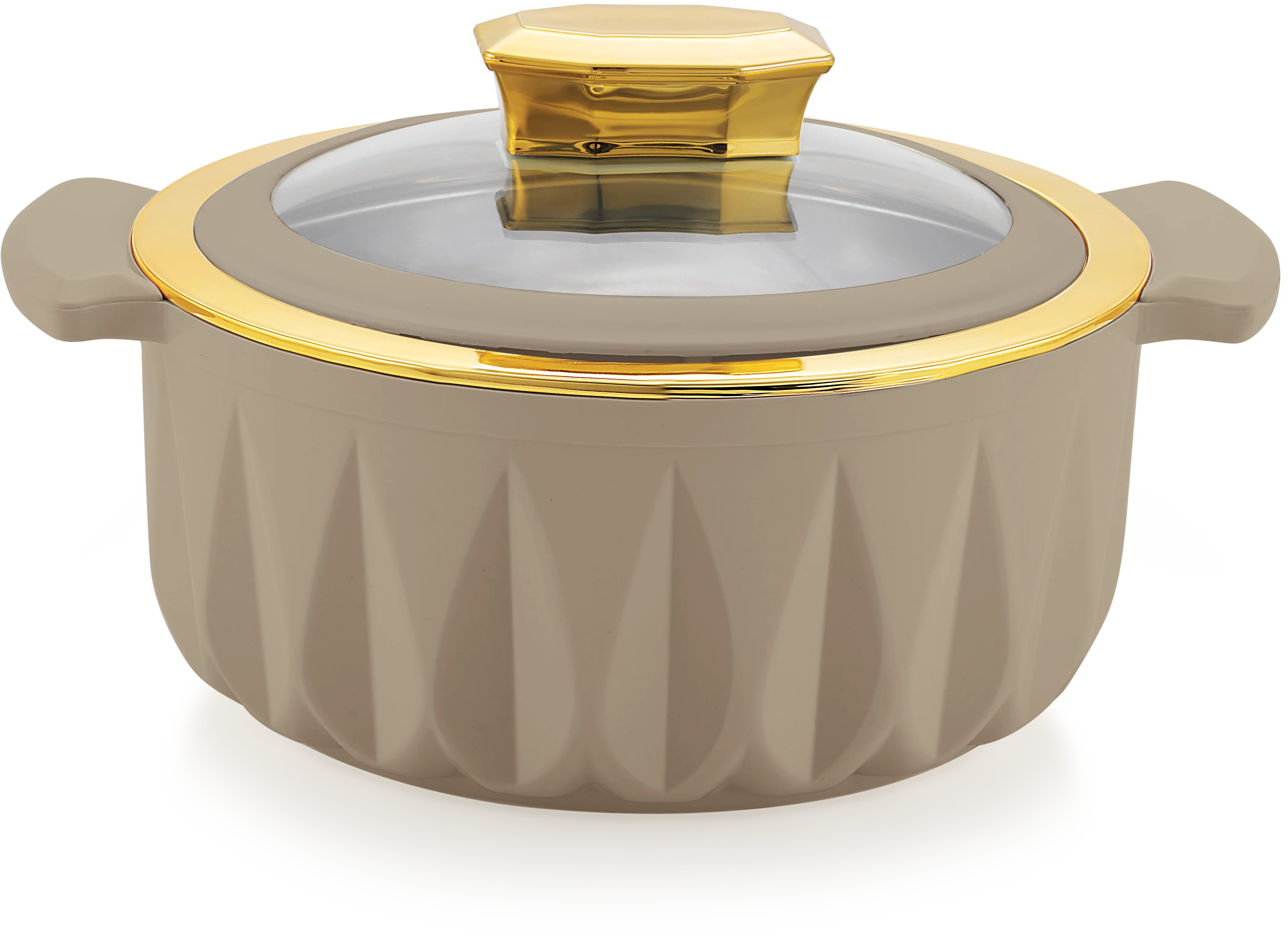 Daewoo Thermoware Casserole Set – 3 Pieces (3.2L, 2.4L, 1.8L)