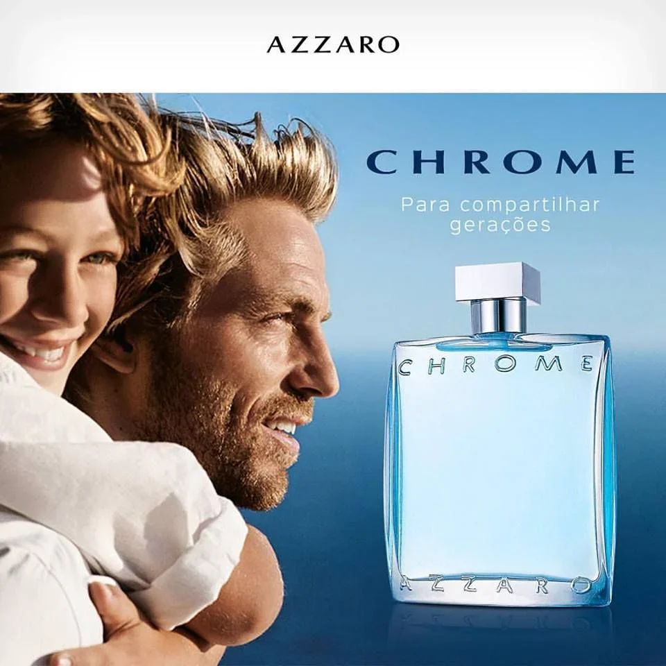 Azzaro Chrome EDT For Him - 200 ml