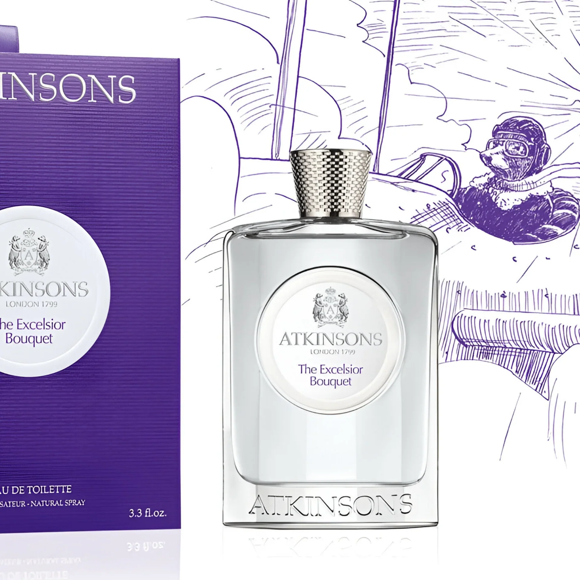 Atkinsons The Excelsior Bouquet EDT For Unisex - 100 ml