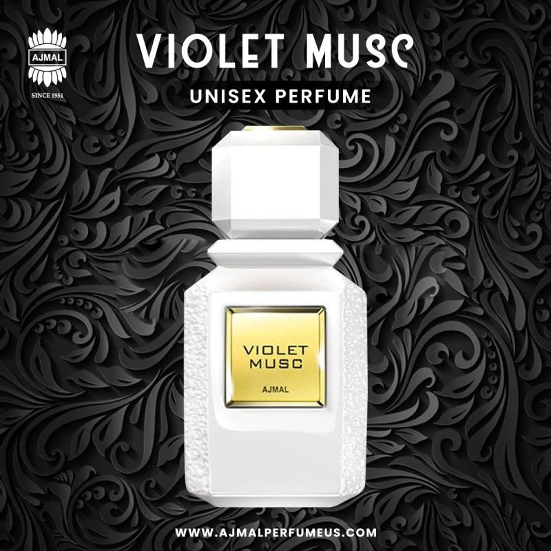 Ajmal Violet Musc EDP For Unisex - 100ml