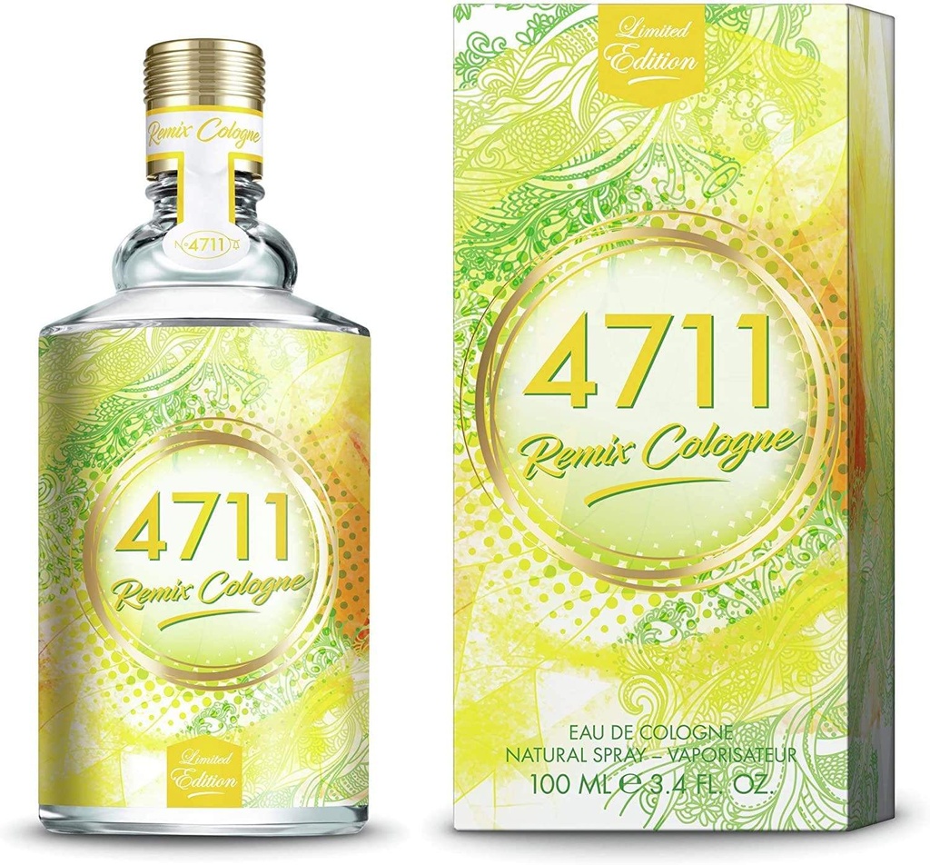 4711 Remix Collection Zitrone Lemon EDC For Unisex - 100 ml