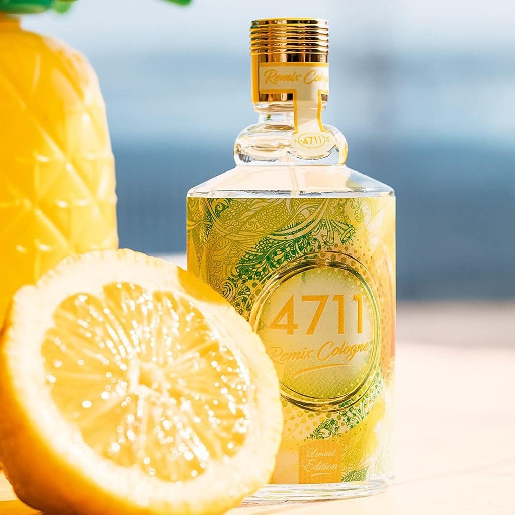 4711 Remix Collection Zitrone Lemon EDC For Unisex - 100 ml