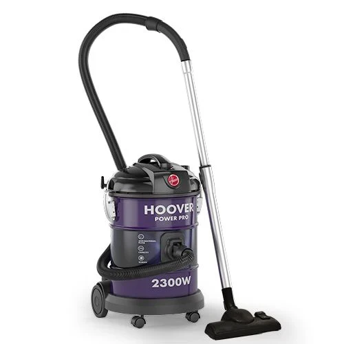 Hoover HT85-T3-ME, Power Pro Drum Vacuum Cleaner 2300W, 22L Capacity with Anti-Bacterial Bag