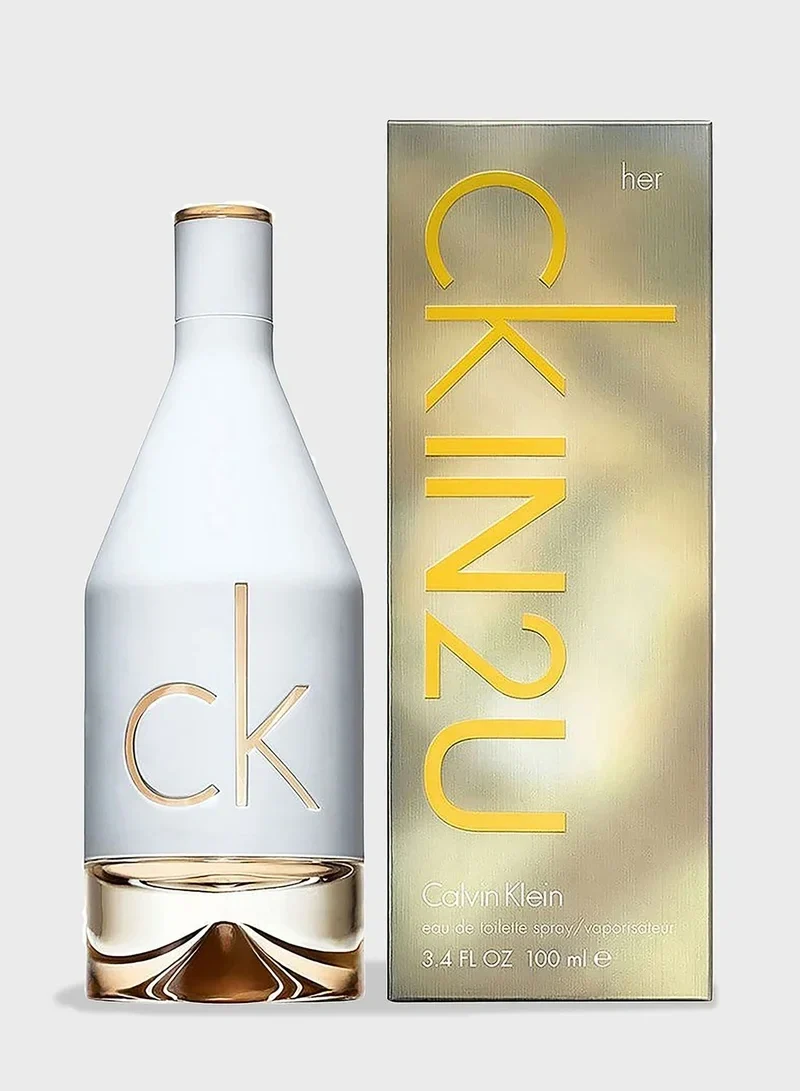 Calvin Klein CK IN 2U EDT For Her - 100 ml