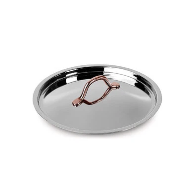 Arshia SS014-2973, 20cm Stainless Steel Casserole With 2 Lids