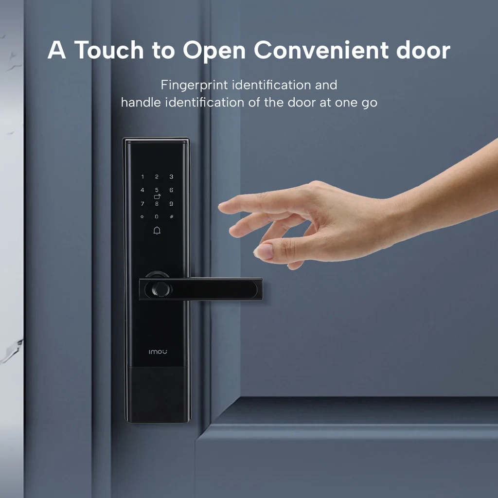Imou Smart Lock ASL-K2C-H-W-B – Smart Wi-Fi Video Door Lock with 2K Camera