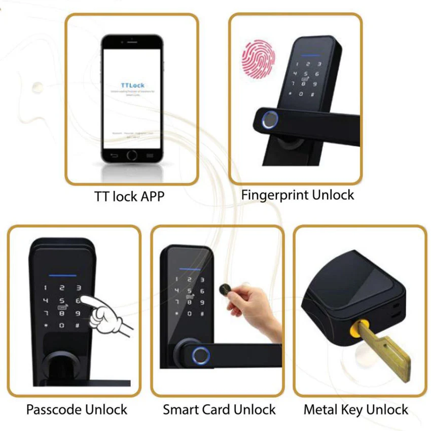 Elite Smart Lock EL400 – Advanced Biometric Door Lock For Home & Office Security