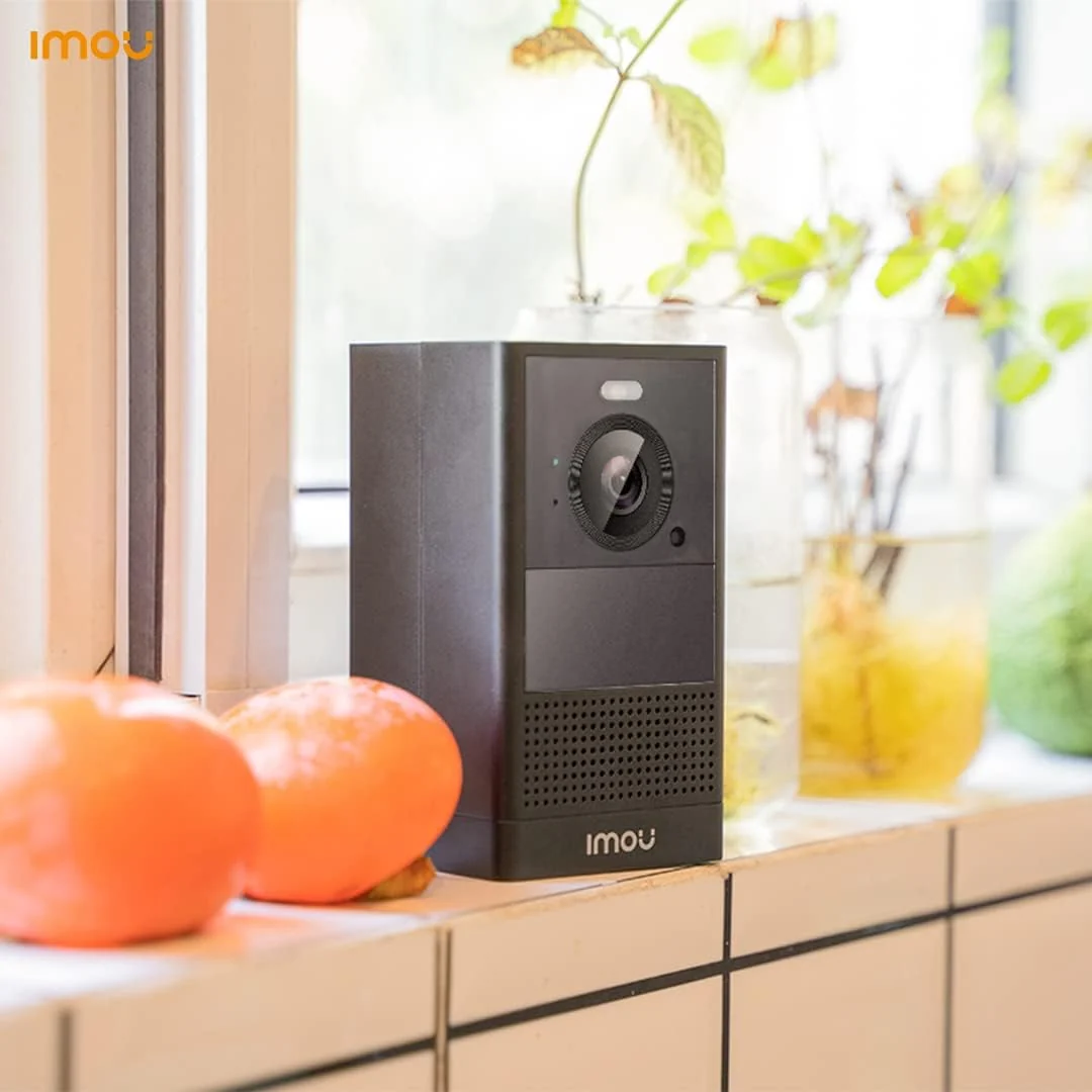 Imou Cell 2 4MP - Outdoor Battery Camera, Super HD 2K with Full Colour Nightvision - Black