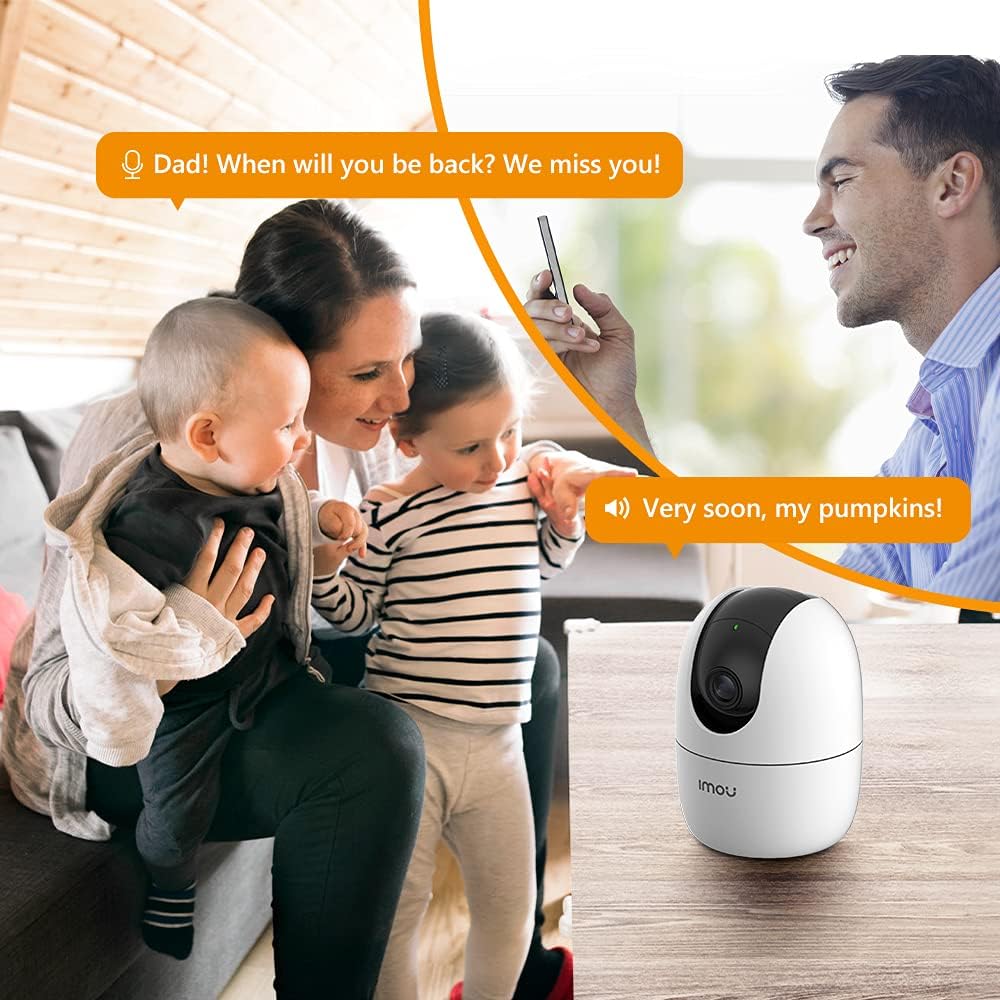 Imou Ranger 2 5MP-H3 (IPC-K2EP-5H3W) (3.6мм) 5MP, Swivel, with WiFi, Microphone and Speaker
