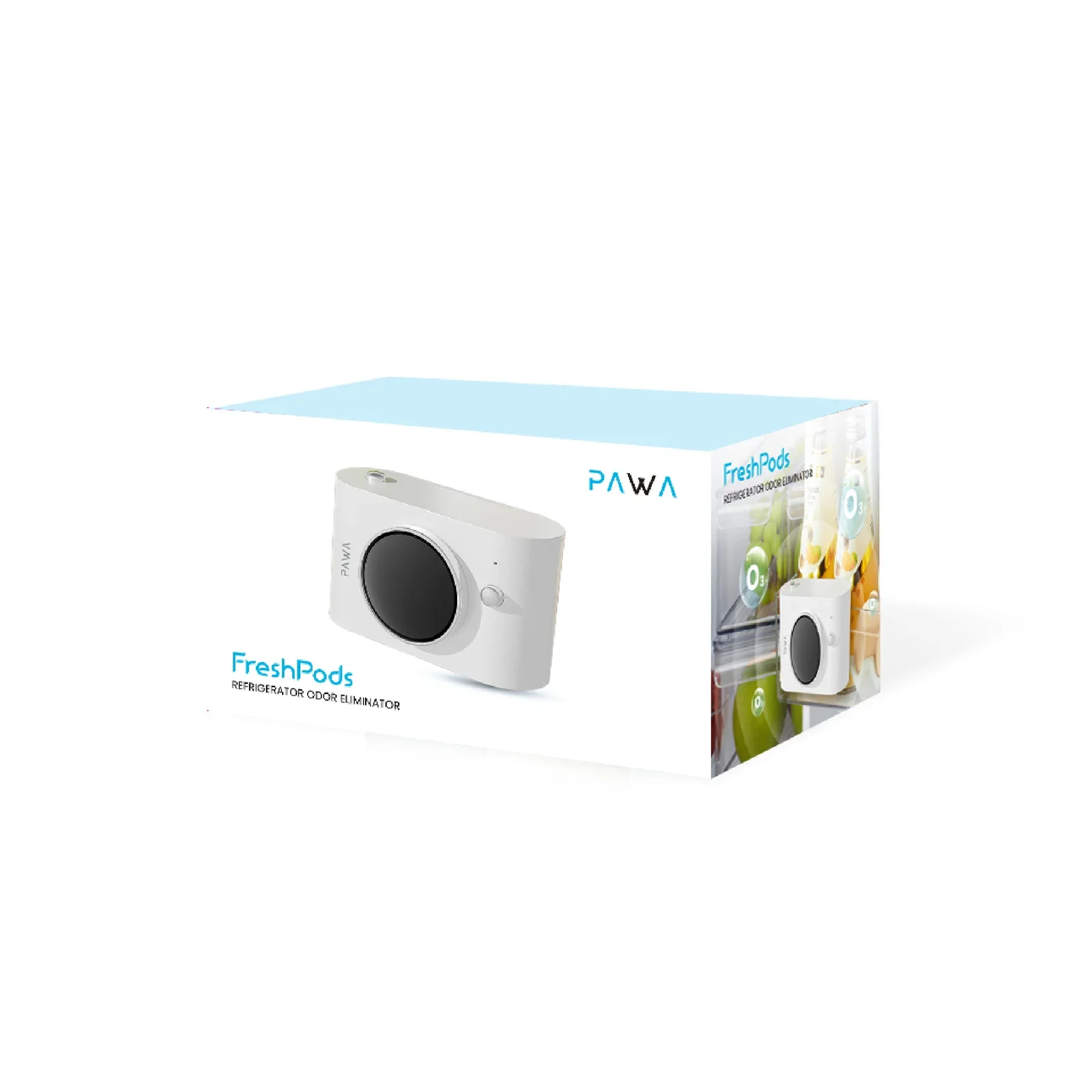 Pawa, Freshpods Refrigerator Odor Eliminator - White