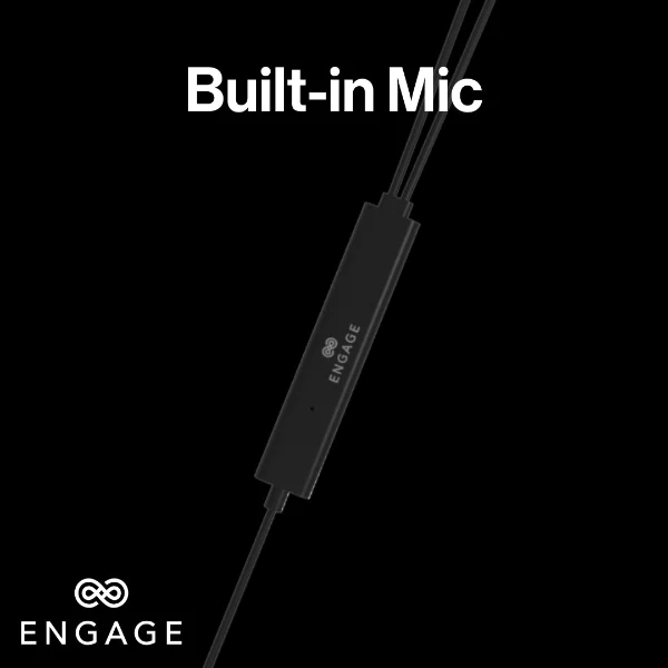 Engage, Active Noise Cancellation USB-C Wired Headset With Mic