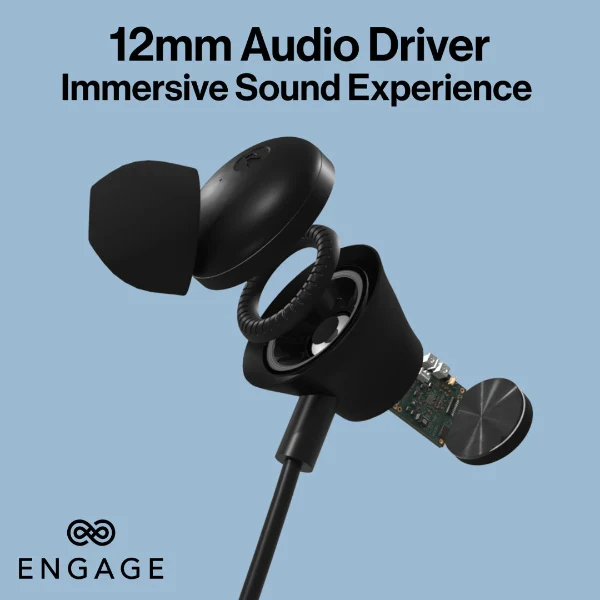 Engage, Active Noise Cancellation USB-C Wired Headset With Mic