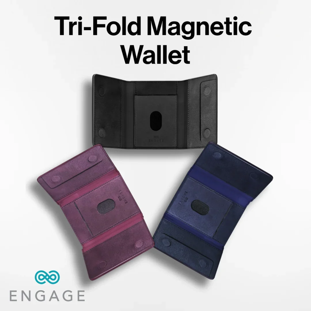 Engage, Tri-Fold MagSafe Wallet