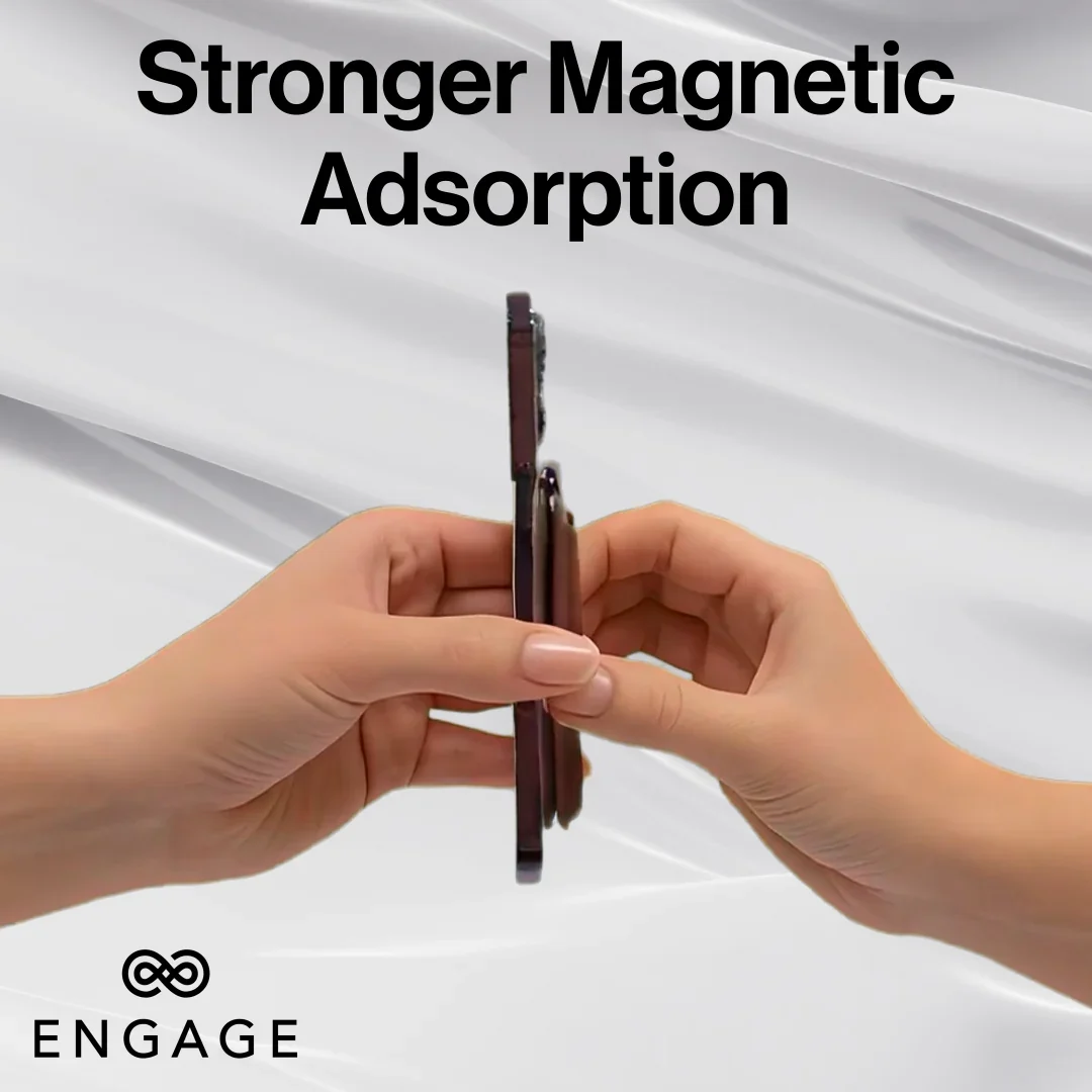 Engage, MagSafe Fold Wallet Multiple Card Holder/Stand Feature