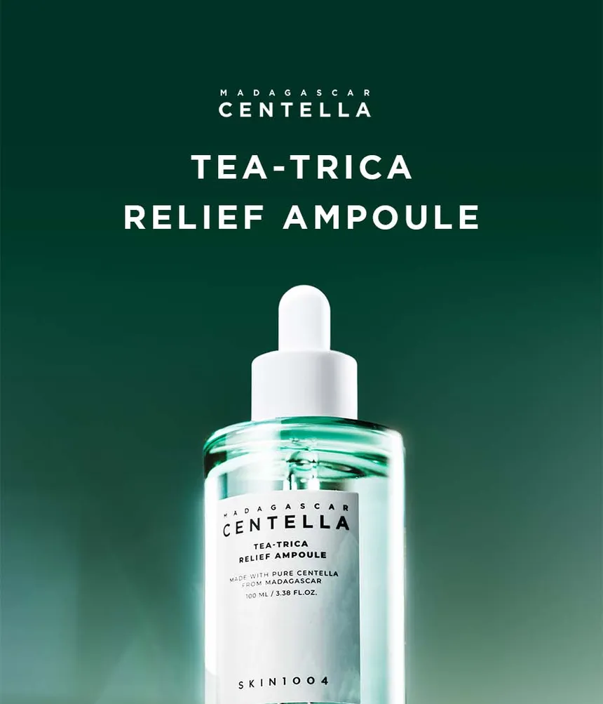 SKIN1004, Madagascar Centella Tea-Trica Relief Ampoule, 100ml