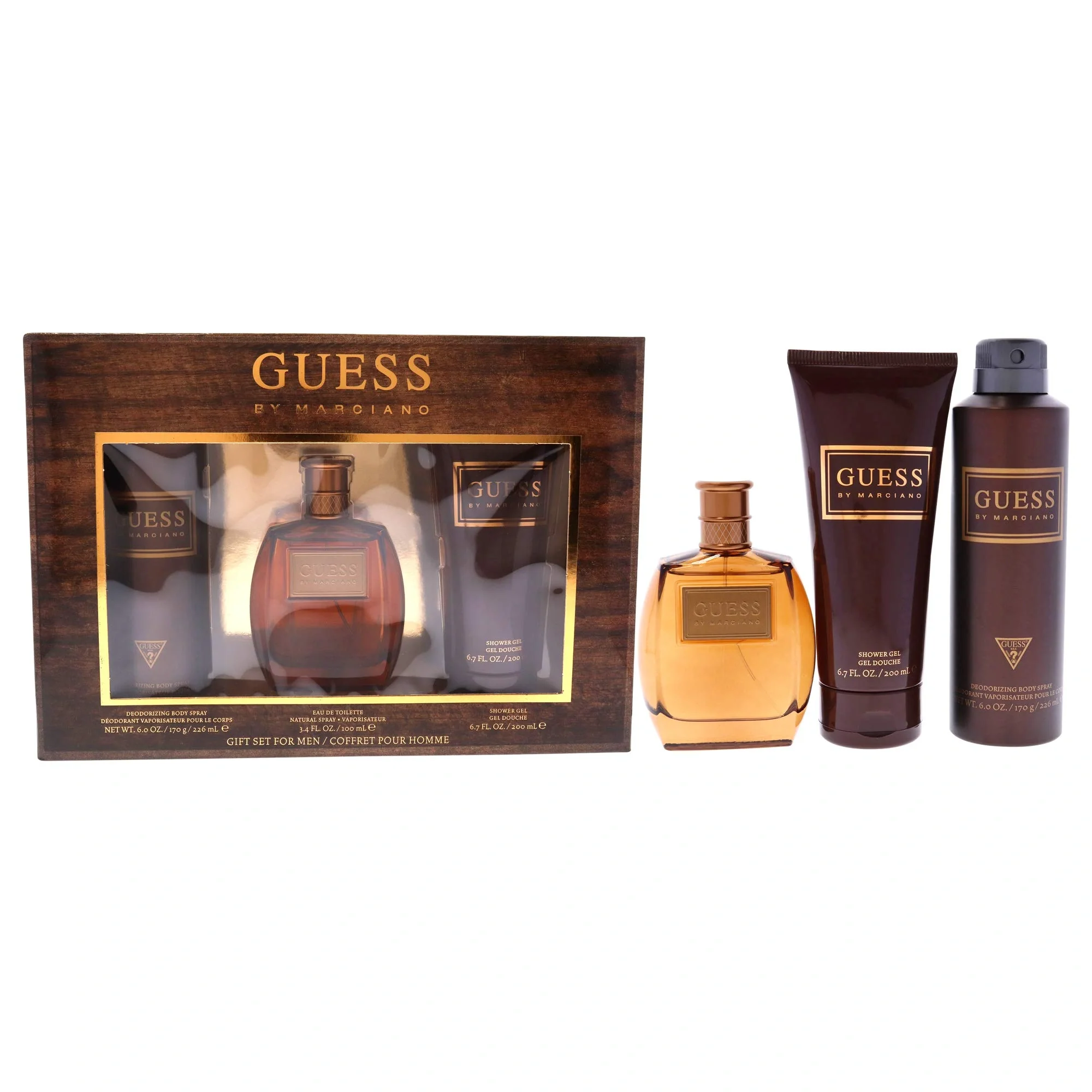 Guess By Marciano EDT 3PCS SET for Him - 100 ml