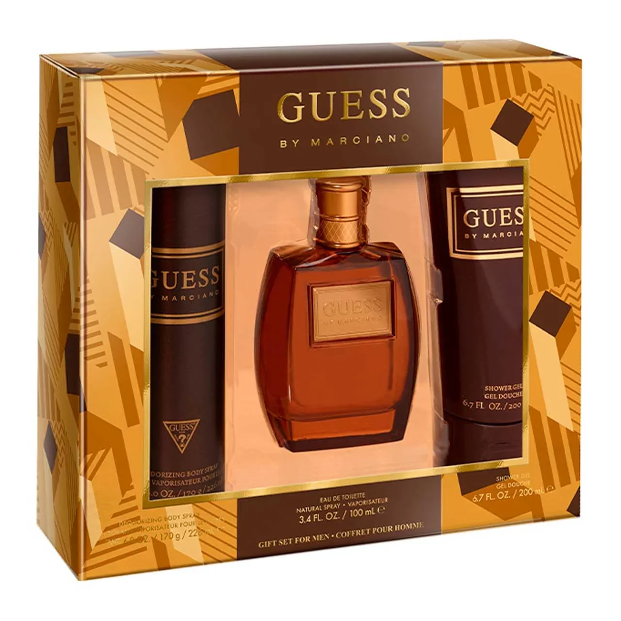 Guess By Marciano EDT 3PCS SET for Him - 100 ml