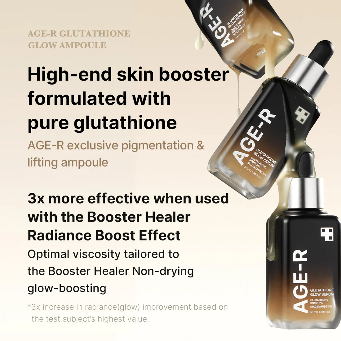 Medicube, AGE-R Glutathione Glow Serum, 30ml
