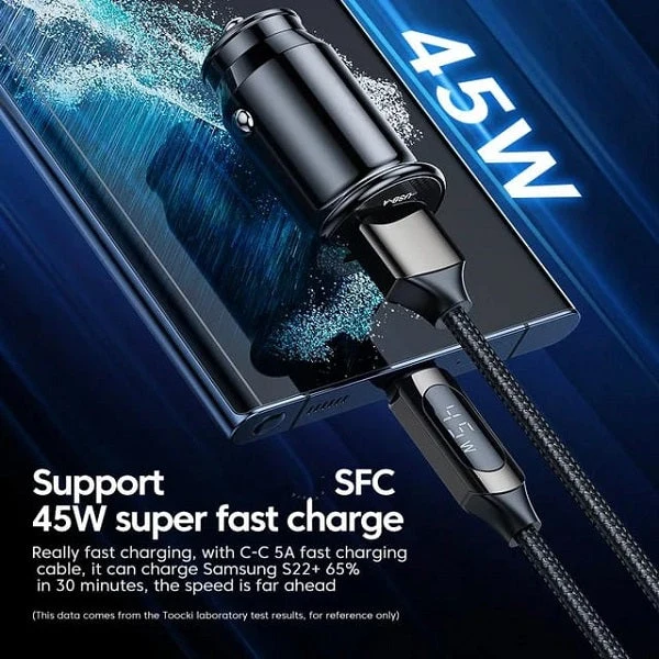 Engage, 2-Port Fast Car Charger (45W)