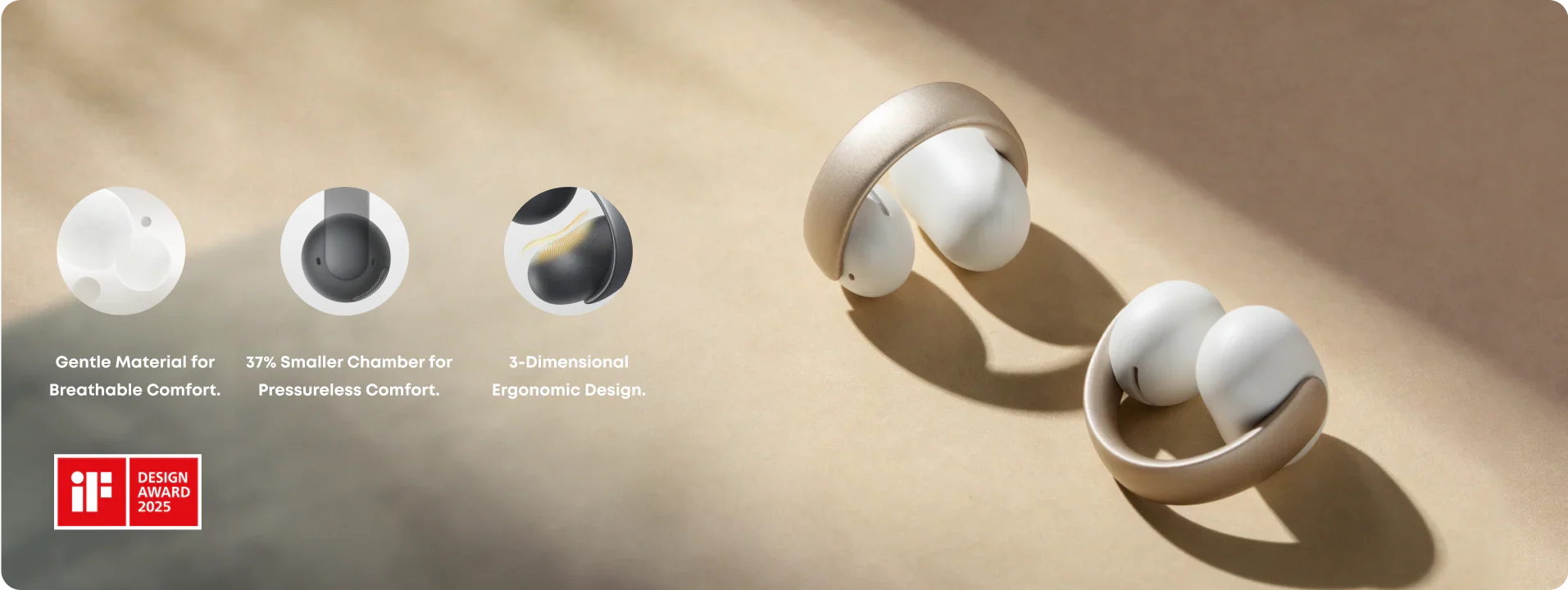 Anker soundcore AeroClip, Open-Ear Clip-On Earbuds