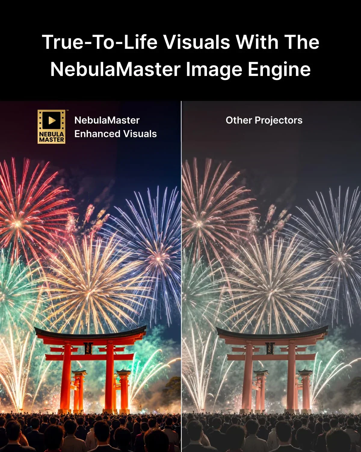 Anker Nebula Cosmos 4K SE Smart Projector - Black