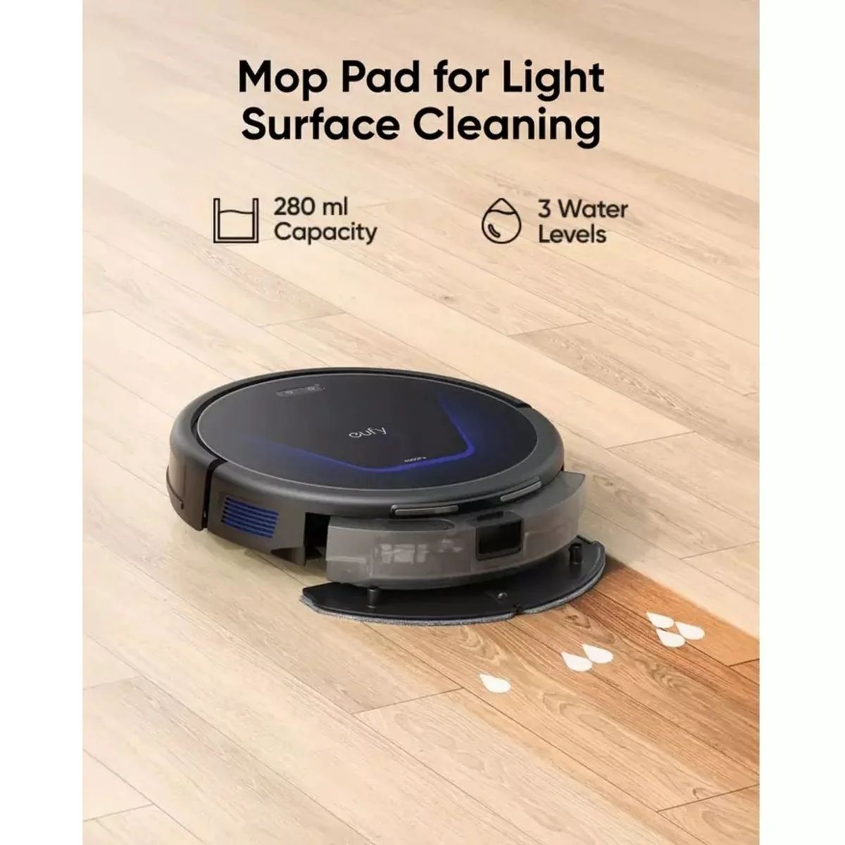 Eufy T2212V11, G50 Hybrid Vacuum Cleaner – Black