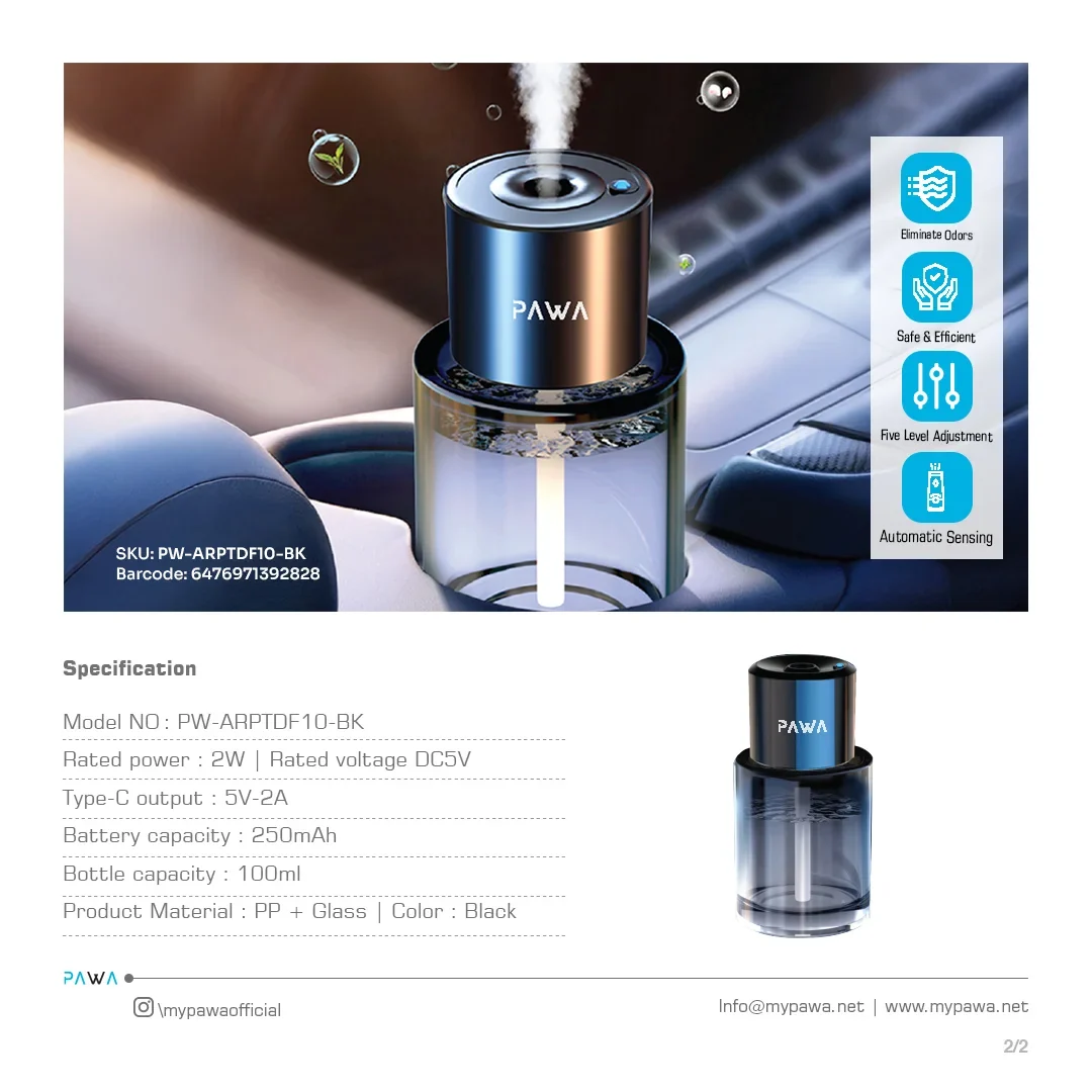 PAWA, Lavender Aroma Diffuser