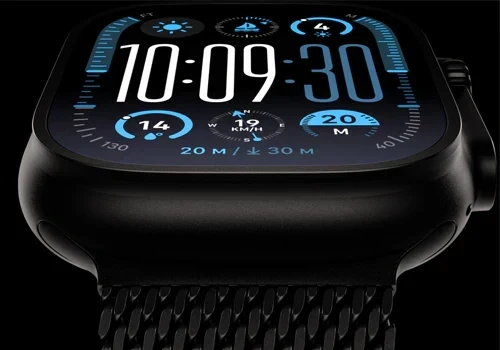 Apple Watch Ultra 3 GPS + Cellular 49mm Black Titanium Case with Black Alpine Loop