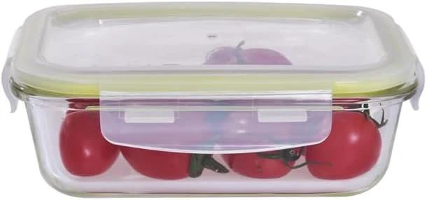 Westinghouse, 6-Piece Glass Food Storage Container Set - Airtight Lids - 320ml to 1520ml