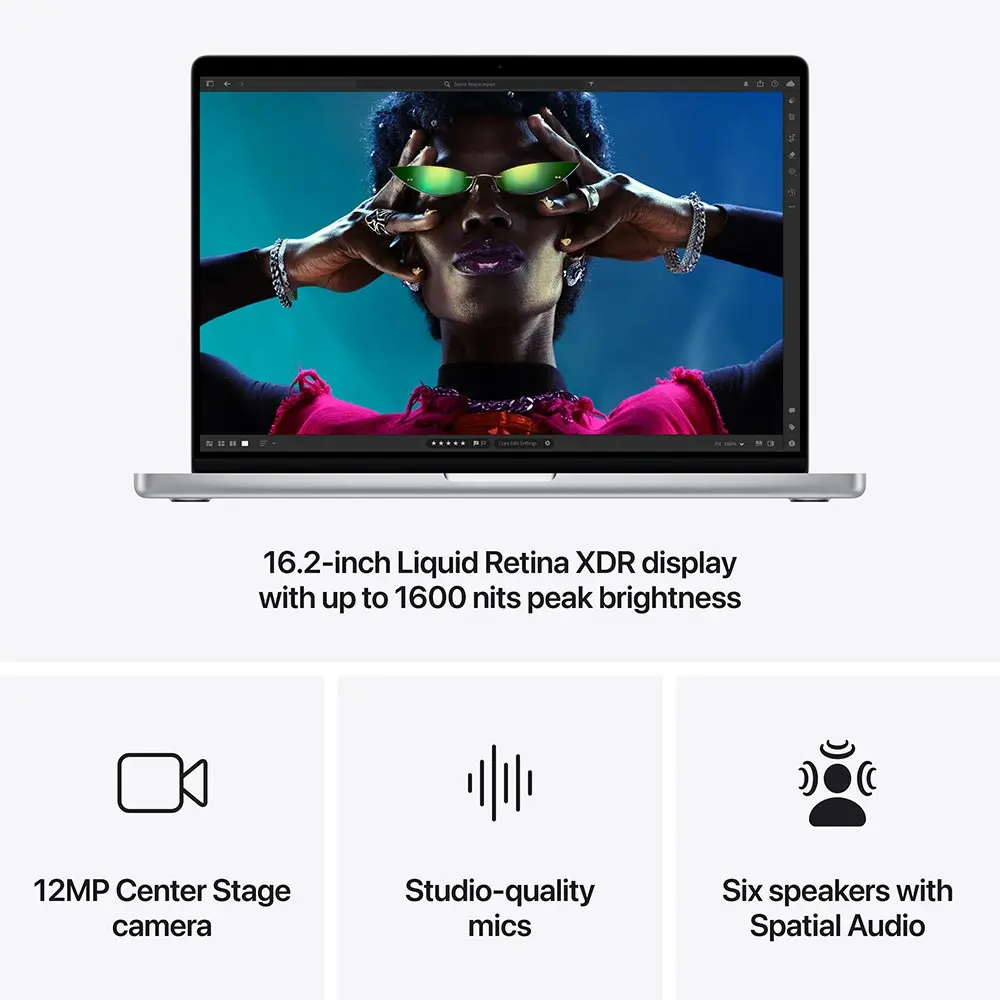 Apple MacBook Pro M4 Max Chip, 16” 48GB RAM, 1TB SSD - Silver