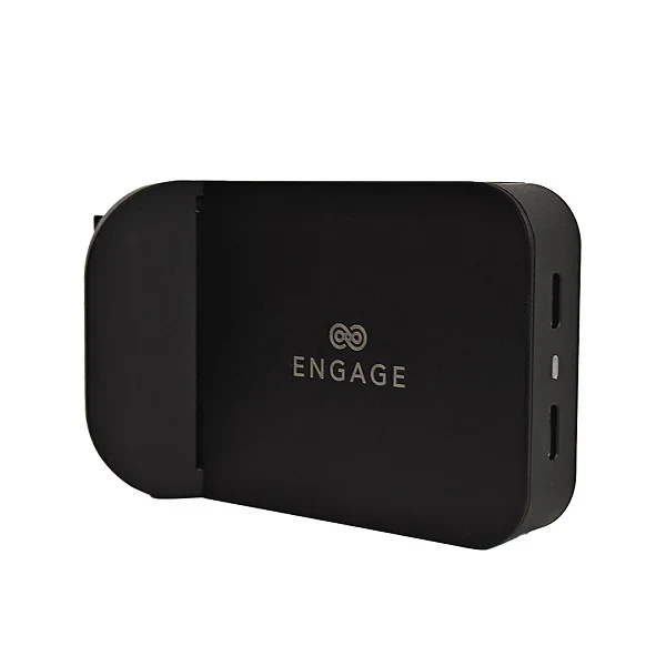 Engage, Foldable Dual USB-C Power Adapter (65W)