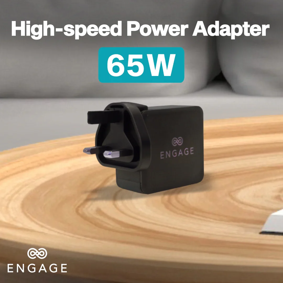 Engage, Charger/Adapter (65W) with GaN Technology