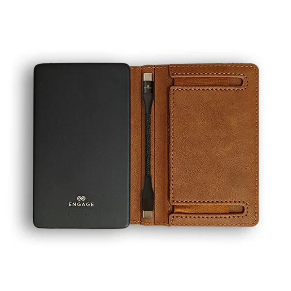 Engage, Magnetic Power Bank Wallet (5000 mAh)