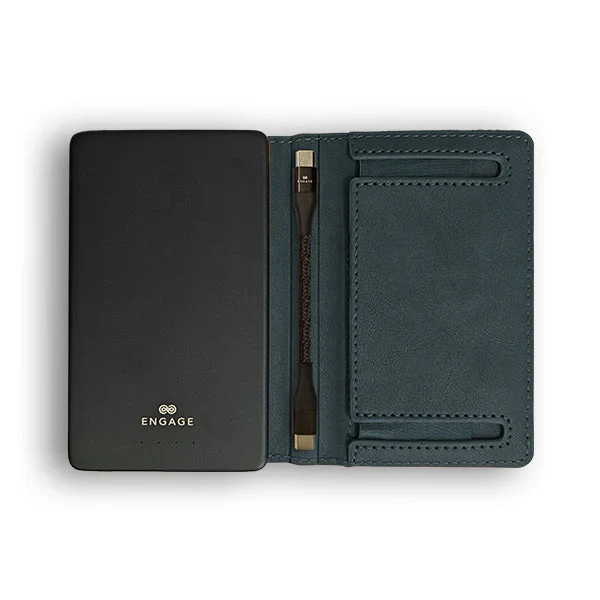 Engage, Magnetic Power Bank Wallet (5000 mAh)