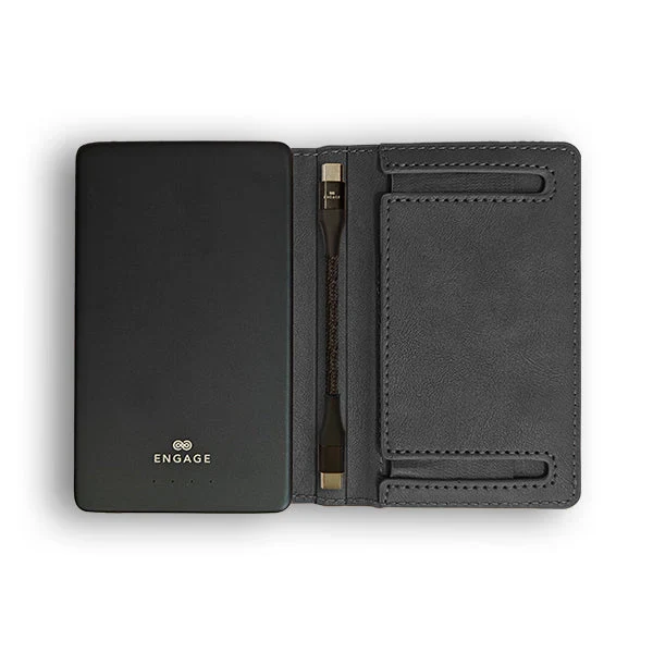 Engage, Magnetic Power Bank Wallet (5000 mAh)