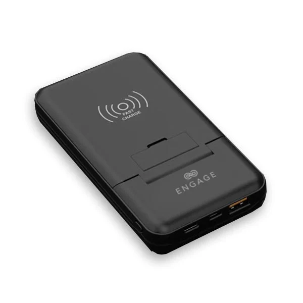 Engage, Wireless Power Bank (10000mAh), Multi-Functional Box