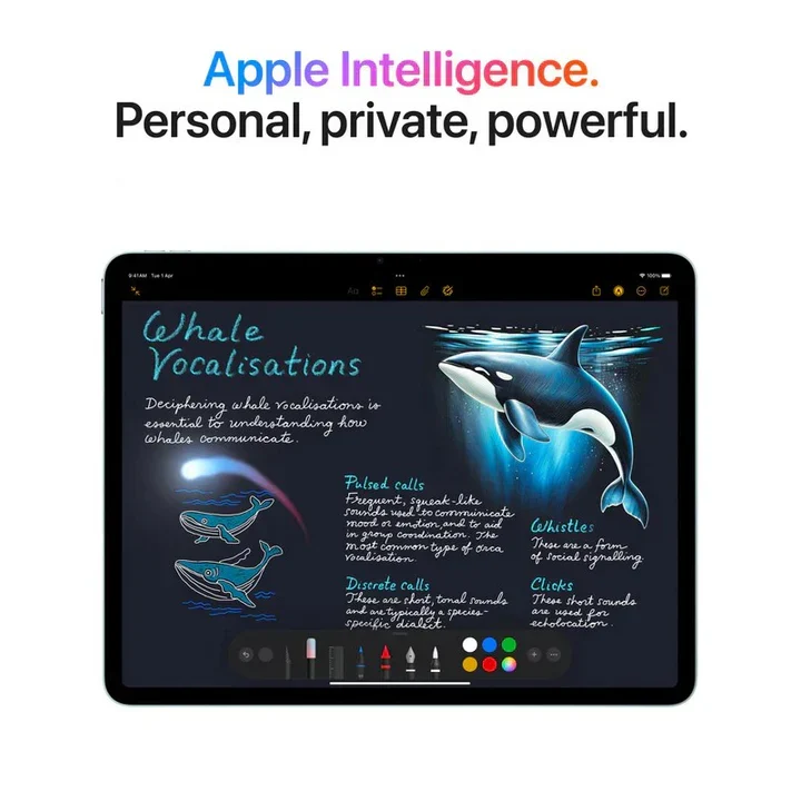 Apple, iPad Air M3 Chip Tablet, 8GB RAM, Wi-Fi, 11-inch