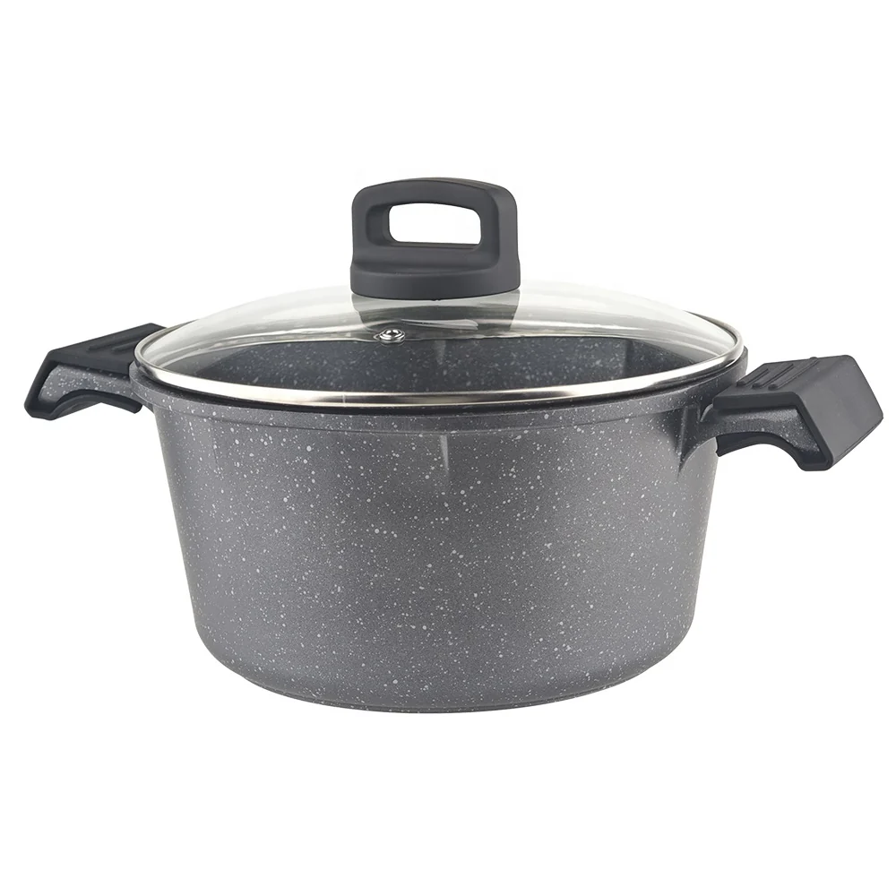 OSFE Granite Cookware Set 11 pcs - Brown