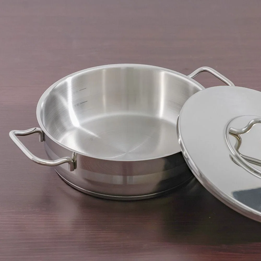 ASTRA ASTRA 9 Piece 18/10 Stainless Steel Cookware Set (24, 24, 20, 16 cm Casserole and 24 cm Pan) - Turkey